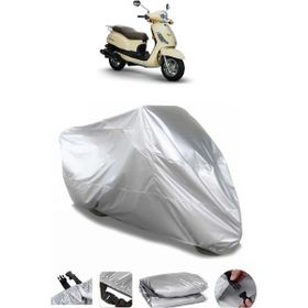 Coverplus SYM Fiddle II 125 Gri Su Geçirmez Motosiklet Brandası