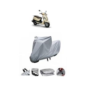 Coverplus SYM Fiddle II 125 Gri Su Geçirmez Motosiklet Brandası