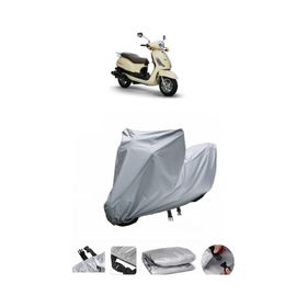 Coverplus SYM Fiddle II 125 Gri Su Geçirmez Motosiklet Brandası