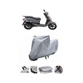 Coverplus SYM Fiddle II 50 Gri Su Geçirmez Motosiklet Brandası