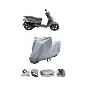 Coverplus SYM Fiddle II 50 Gri Su Geçirmez Motosiklet Brandası