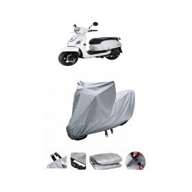 Coverplus SYM Fiddle III 125 Gri Su Geçirmez Motosiklet Brandası