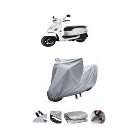 Coverplus SYM Fiddle III 125 Gri Su Geçirmez Motosiklet Brandası