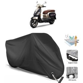 Coverplus SYM Fiddle III 125 Siyah Motosiklet Branda
