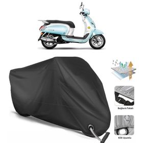 Coverplus SYM Fiddle III 200i Siyah Motosiklet Branda