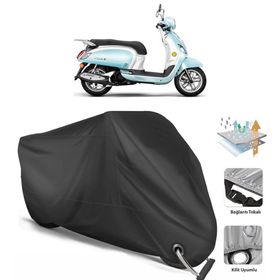 Coverplus SYM Fiddle III 200i Siyah Motosiklet Branda