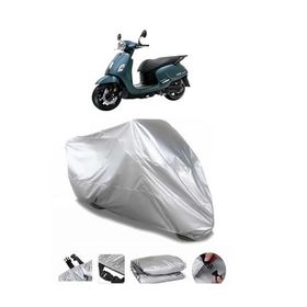Coverplus SYM Fiddle IV 125 Gri Su Geçirmez Motosiklet Brandası