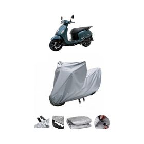 Coverplus SYM Fiddle IV 125 Gri Su Geçirmez Motosiklet Brandası