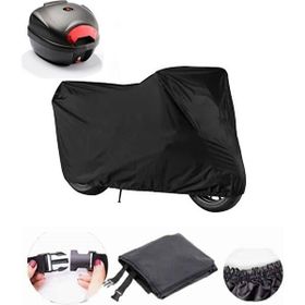 Coverplus Sym Fiddle IV 125 Siyah Su Geçirmez Motosiklet Brandası