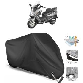 Coverplus SYM GTS 250 Siyah Motosiklet Branda