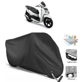 Coverplus SYM HD Evo 200 Siyah Motosiklet Branda