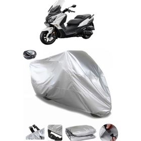 Coverplus Sym Joymax 250L ABS Arka Çanta Uyumlu Su Geçirmez Gri Motosiklet Brandası