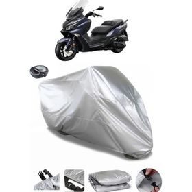 Coverplus Sym Joymax 250L Arka Çanta Uyumlu Su Geçirmez Gri Motosiklet Brandası