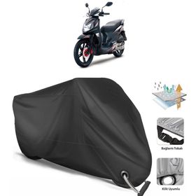 Coverplus SYM Symphony SR 125 Siyah Motosiklet Branda