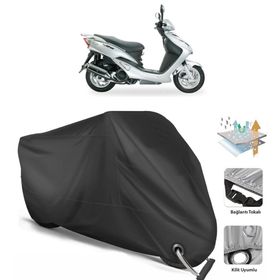 Coverplus SYM VS 150 Siyah Motosiklet Branda