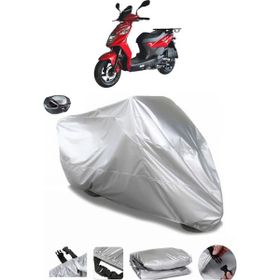 Coverplus Sym Xpro Cargo 125 Arka Çanta Uyumlu Su Geçirmez Gri Motosiklet Brandası