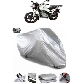 Coverplus Sym XS 125K Arka Çanta Uyumlu Su Geçirmez Gri Motosiklet Brandası