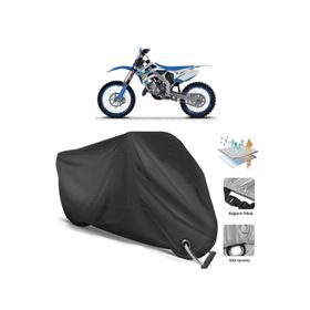 Coverplus TM Racing MX 125 Siyah Motosiklet Branda