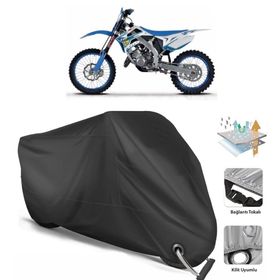 Coverplus TM Racing MX 125 Siyah Motosiklet Branda
