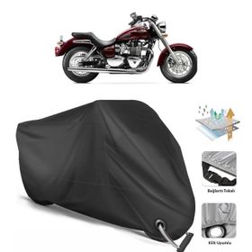 Coverplus Triumph America Siyah Motosiklet Branda
