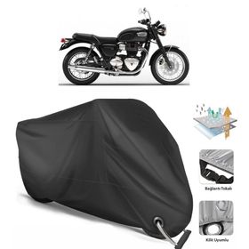 Coverplus Triumph Bonneville T100 Siyah Motosiklet Branda