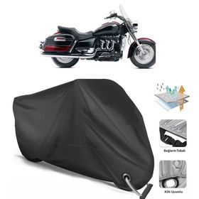Coverplus Triumph Rocket 3 Touring Siyah Motosiklet Branda