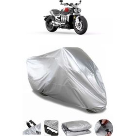 Coverplus Triumph Rocket Gri Su Geçirmez Motosiklet Brandası
