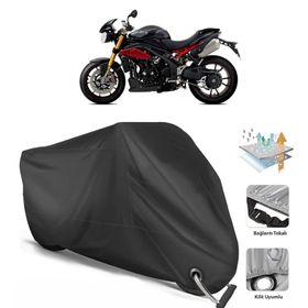 Coverplus Triumph Speed Triple R Siyah Motosiklet Branda