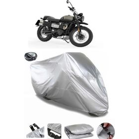 Coverplus Triumph Street Scrambler Arka Çanta Uyumlu Su Geçirmez Gri Motosiklet Brandası