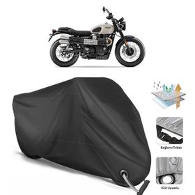 Coverplus Triumph Street Scrambler Siyah Motosiklet Branda