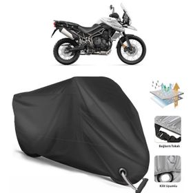 Coverplus Triumph Tiger 800 XCA Siyah Motosiklet Branda
