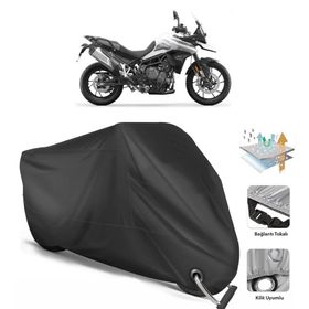 Coverplus Triumph Tiger 900 GT Siyah Motosiklet Branda