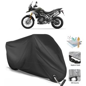 Coverplus Triumph Tiger 900 Rally Siyah Motosiklet Branda
