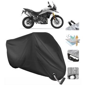 Coverplus Triumph Tiger 900 Siyah Motosiklet Branda