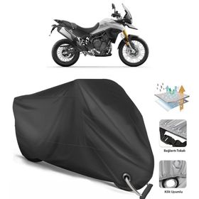 Coverplus Triumph Tiger 900 Siyah Motosiklet Branda