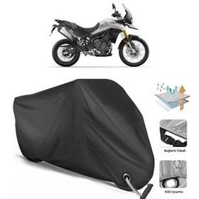 Coverplus Triumph Tiger 900 Siyah Motosiklet Branda