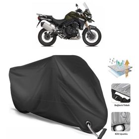 Coverplus Triumph Tiger Explorer XC Siyah Motosiklet Branda
