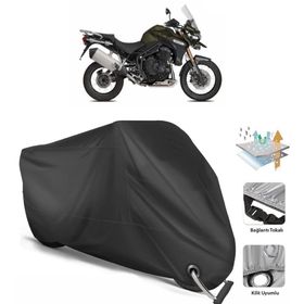 Coverplus Triumph Tiger Explorer XC Siyah Motosiklet Branda