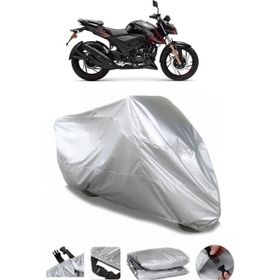 Coverplus TVS Apache RTR 200 Gri Su Geçirmez Motosiklet Brandası
