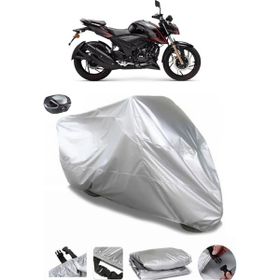 Coverplus TVS Apache RTR 200 Gri Su Geçirmez Motosiklet Brandası