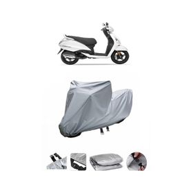 Coverplus TVS Jupiter Gri Su Geçirmez Motosiklet Brandası