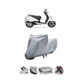Coverplus TVS Jupiter Gri Su Geçirmez Motosiklet Brandası
