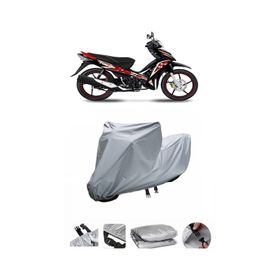 Coverplus TVS Neo X3i Gri Su Geçirmez Motosiklet Brandası