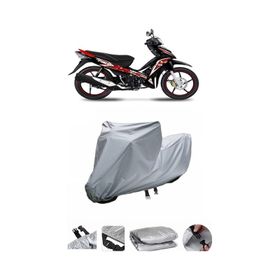 Coverplus TVS Neo X3i Gri Su Geçirmez Motosiklet Brandası