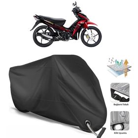Coverplus TVS Neo X3i Siyah Motosiklet Branda