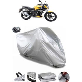 Coverplus TVS Raider 125 Gri Su Geçirmez Motosiklet Brandası