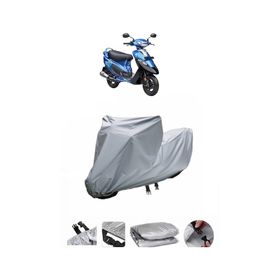 Coverplus TVS Scooty Pep Plus Gri Su Geçirmez Motosiklet Brandası