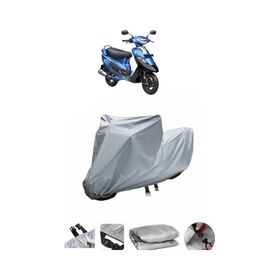 Coverplus TVS Scooty Pep Plus Gri Su Geçirmez Motosiklet Brandası