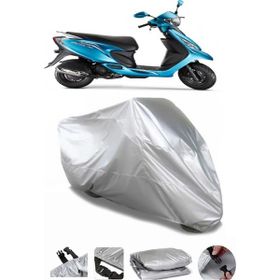 Coverplus TVS Scooty Zest 110 Gri Su Geçirmez Motosiklet Brandası