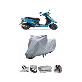 Coverplus TVS Scooty Zest 110 Gri Su Geçirmez Motosiklet Brandası